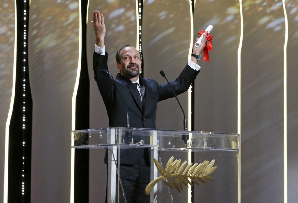 اصغر فرهادی برنده نخل طلای بهترین سناریو برای فیلم تحسین شده فروشنده